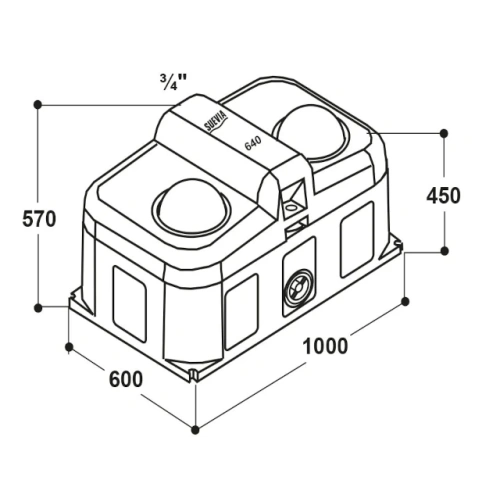 Abreuvoir antigel RICO SUEVIA 640